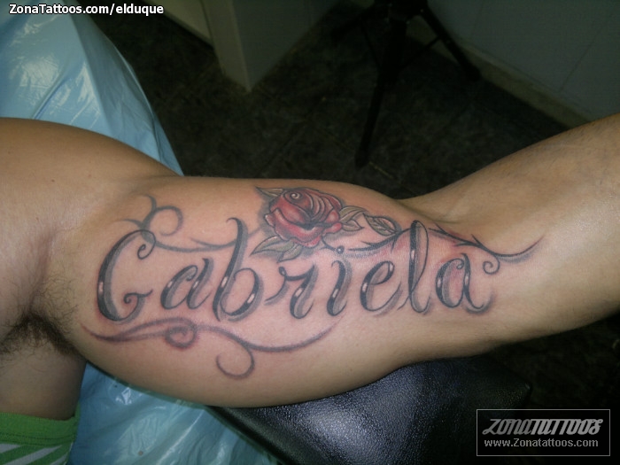 Nombre Gabriela En Tattoo Pictures