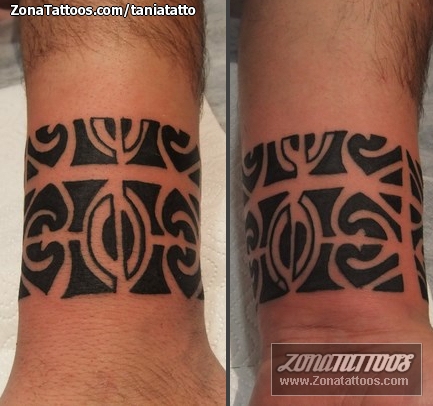 Tatuaje de TANIATATTO - Brazaletes Maoríes