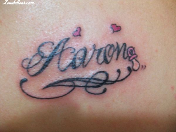 Tattoo of Aarón, Names