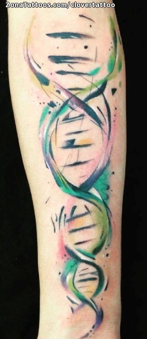 DNA tattoos what they mean and ideas to inspire you  Tattooing