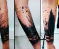 Tatuaje de tribalpato