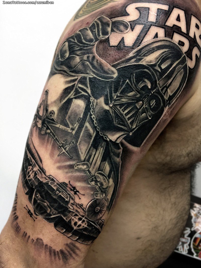 Tatuajes y diseños sobre Star Wars o La Guerra de las Galaxias
