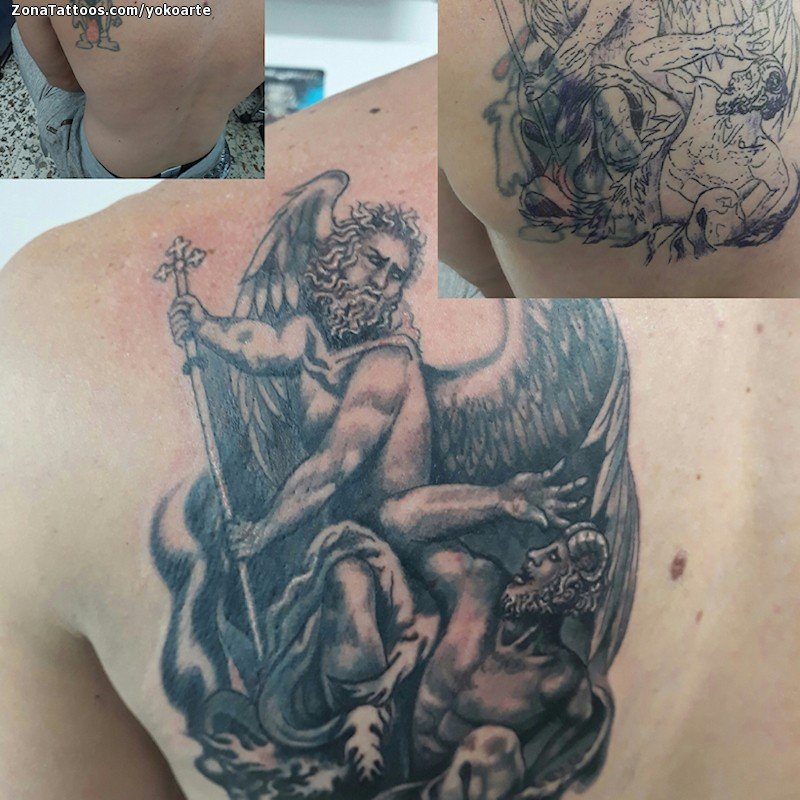 20 Great Devil and Angel Tattoo Designs  EntertainmentMesh