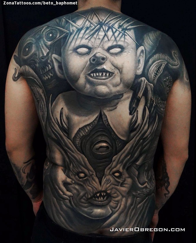 Tattoo of Monsters, Back
