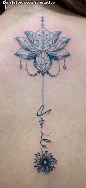 Atramentous tattoo studio  Good ol spine lotus tattoo ink spinetattoo  lotustattoo lotus lineworktattoo  Facebook