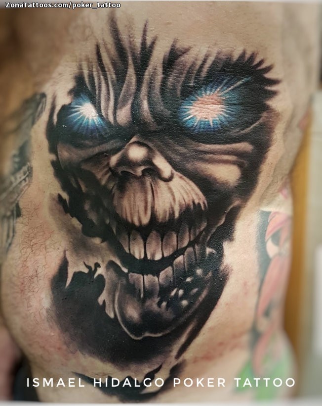 Tattoo of Iron Maiden Zombies