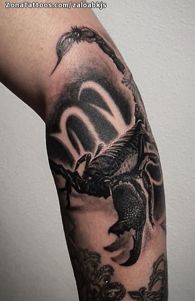 Tatuajes y diseños de escorpiones o alacranes