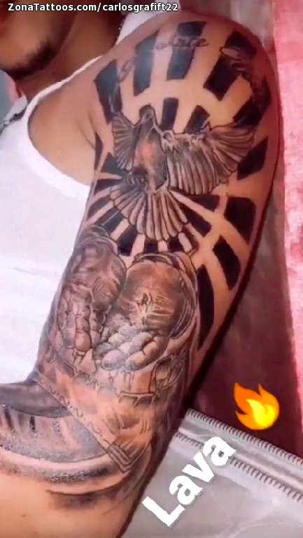 dove hands peace tattoo by LianjMc on DeviantArt