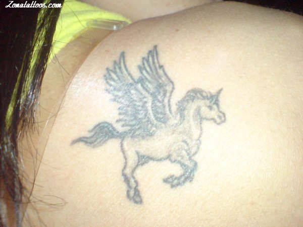 Tattoo of Pegasus, Unicorns, Fantasy