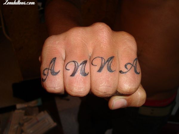 Anna Name Tattoo Designs