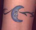 Tatuaje de Luna