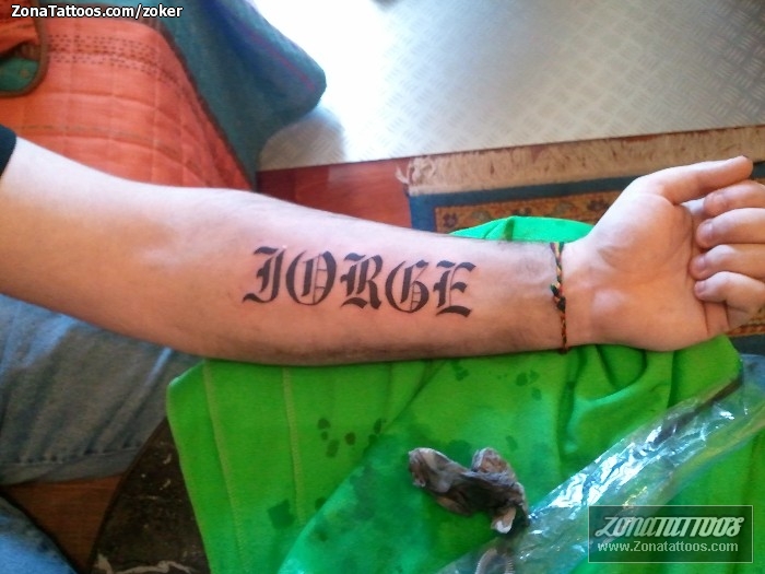 Tatuaje de Zoker