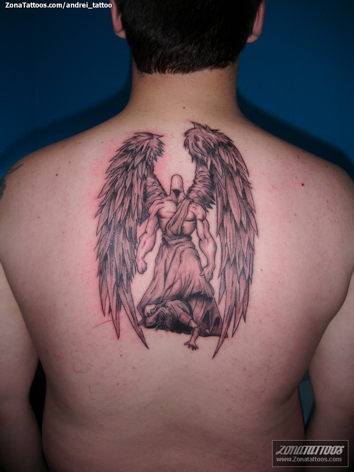Tattoo of Wings, Angels
