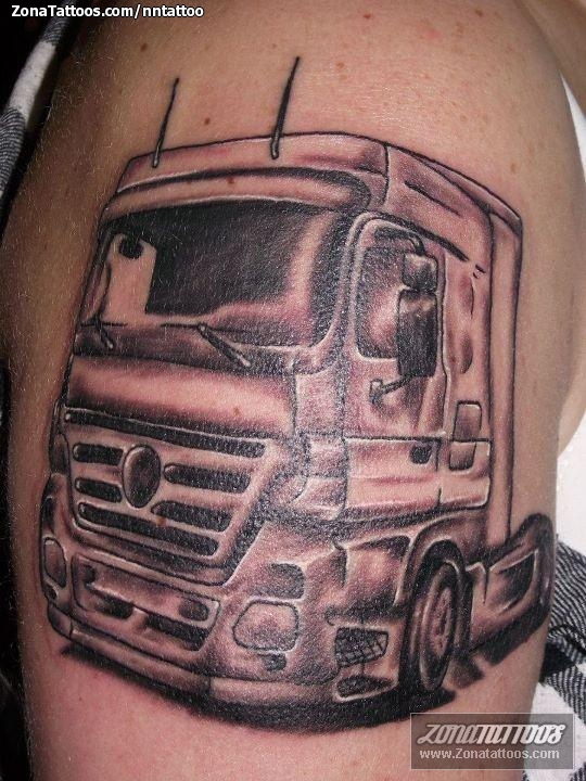 Tatuaje de Vehículos, Camiones
