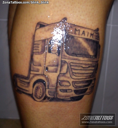 Tatuaje de Vehículos, Camiones