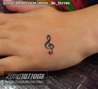 Tatuagem Temporaria Notas Musicais  MercadoLivre 