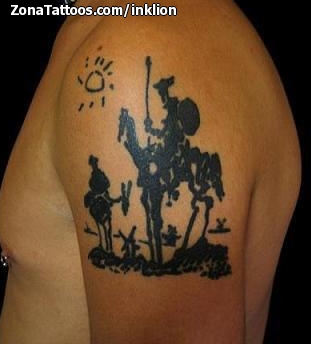 Ramón on Twitter Rob Borbas gt Don Quixote vs Cthulhu tattoo ink  art httpstcoDLFx84G2Xm  Twitter