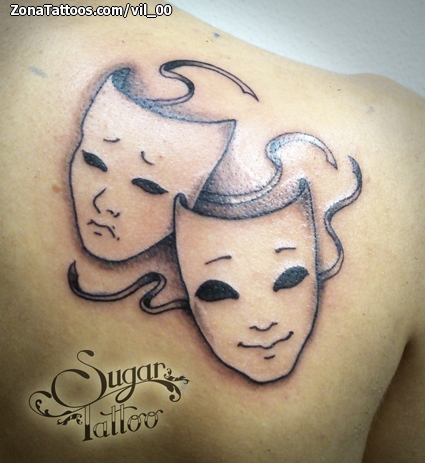 Tatuaje de Máscaras