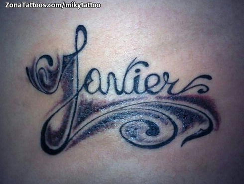 Tattoo of Names, Javier, Letters.