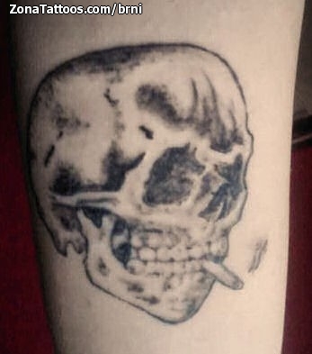 Ink  Destroy Tattoo Studio on Instagram Radical rendition of Van Goghs  skeleton smoking a cigarette Maybe thats what killed him Give us a  follow for more smoking hot tattoos