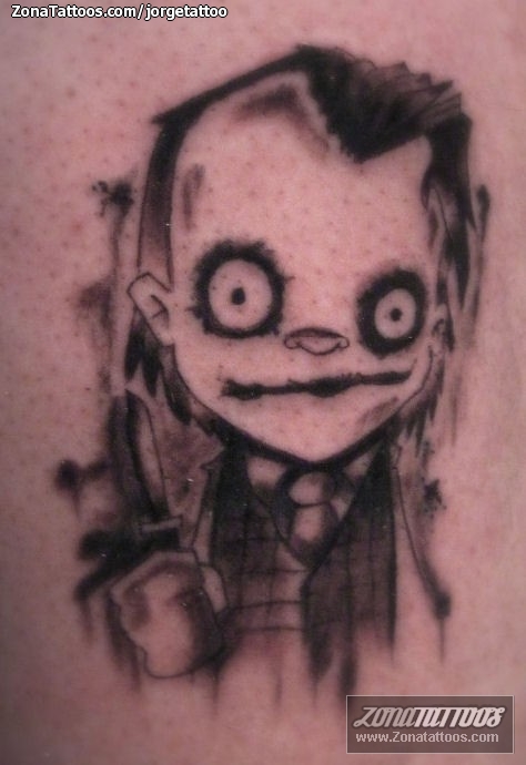 Tattoo of Caricatures, Joker