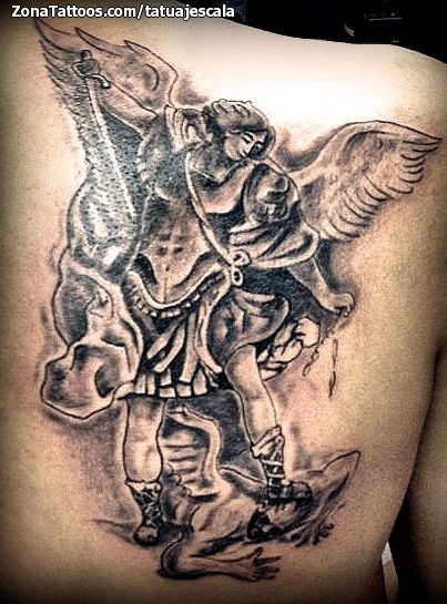 Camilo Prat arcangel miguel tattoo by camiloprat on DeviantArt