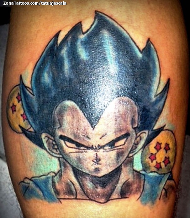 Tattoo of Dragon Ball
