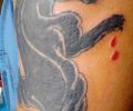 Tatuaje pantera de crostyyop