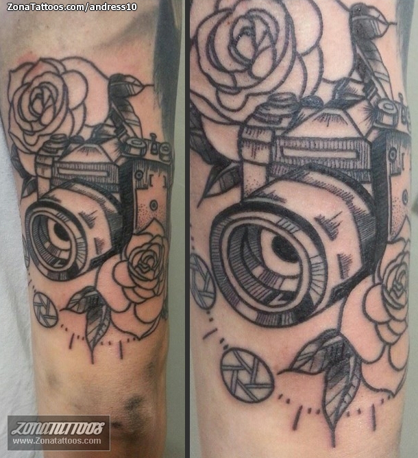 Tattoo of Cameras