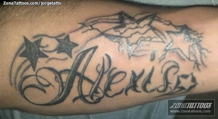 Tattoo of Names, Alexis, Letters