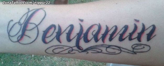 Tatuajes Y Disenos Del Nombre Benjamin Zonatattoos