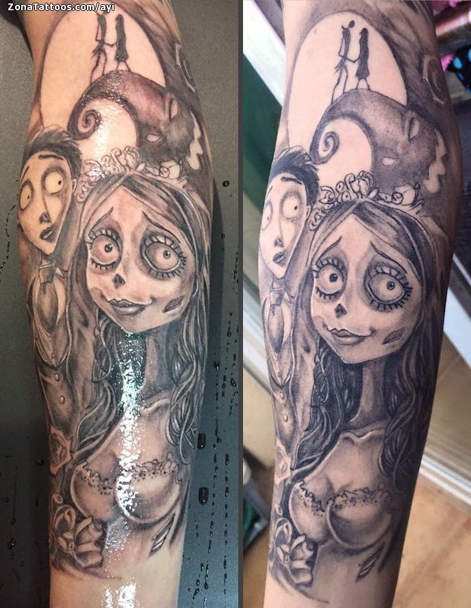 Tattoo of Corpse Bride, Tim Burton, Movies