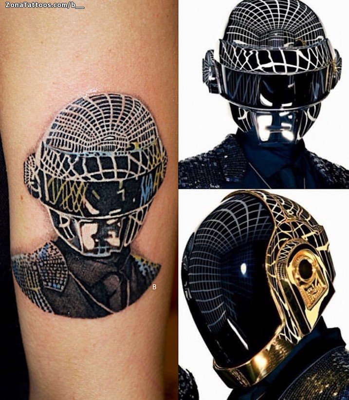 Tattoos and Tattoo Flash: Daft Punk