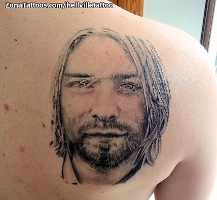 Celebrity Tattoos  Kurt Cobain  Forearm