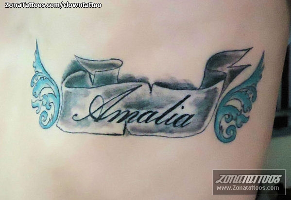 Tatuajes y diseños del nombre Amalia - ZonaTattoos