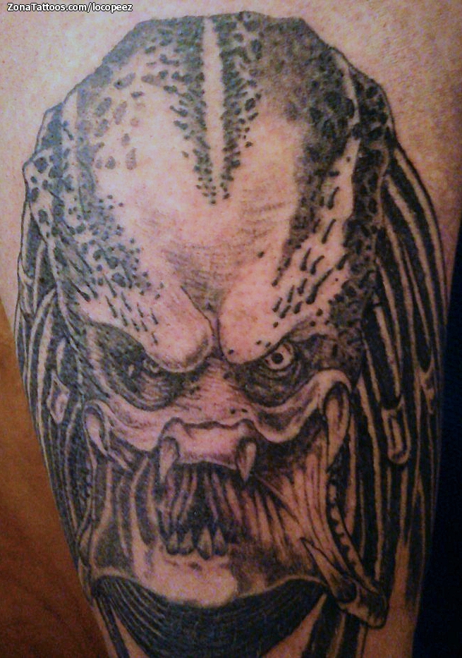 predator tattoo