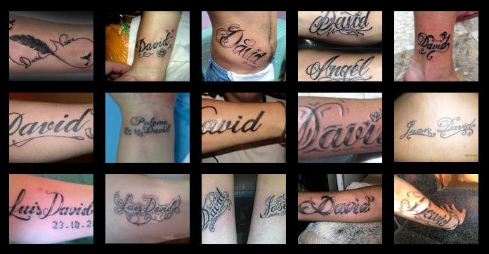 David Name Tattoos & Designs - ZonaTattoos