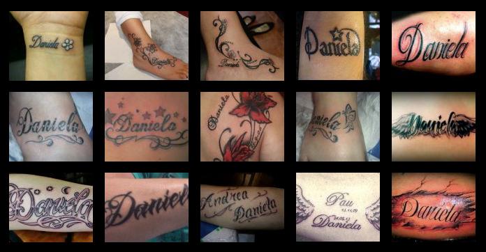 Daniela Name Tattoos & Designs - ZonaTattoos