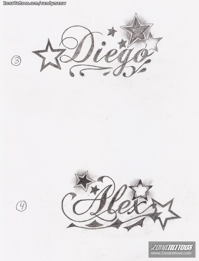 Alex Name Tattoos & Designs - ZonaTattoos