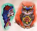 Tattoo Flash by Lilycat
