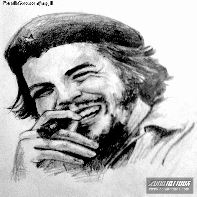 Tattoo flash photo Che Guevara, Portraits, Faces