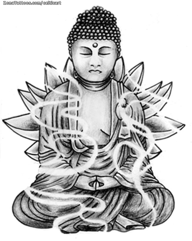 Buddha Tattoo Flash Tattoos Gallery