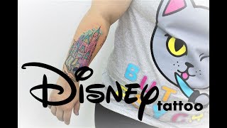 Tatuaje de Castillo Disney comentado