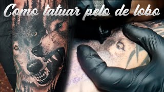 Cómo tatuar pelo animal al detalle